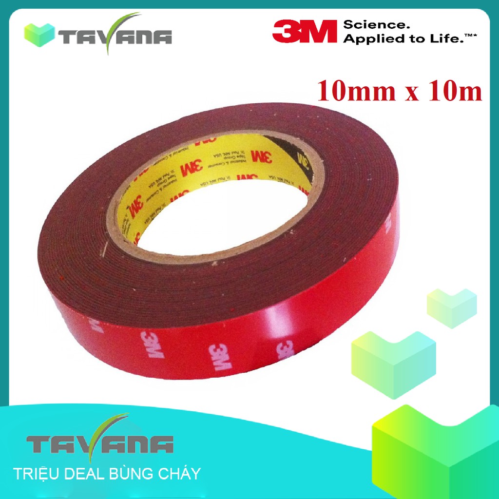 3M เทปกาวซุปเปอร์ 4229P-10 ขนาด 10MMx10M