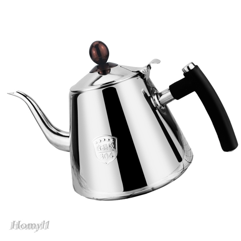 [HOMYL1] Pour Over Coffee Kettle Tea Kettle Stainless Steel Drip Kettle Teapot 1.2L