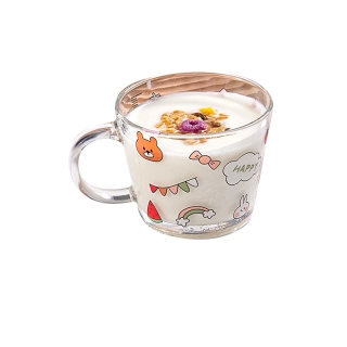 โปรโมชั่น : แก้วน้ำ แก้วตวง แก้วกาแฟ แก้วน้ำ แก้วน้ำมีหู 350ml