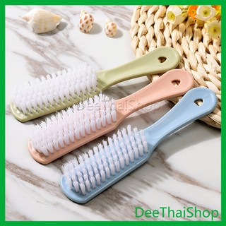 DeeThai แปรงขัดรองเท้า ขัดเท้า พร้อมส่ง (สินค้าส่งคละสี) แปรงทำความพลาสติก อเนกประสงค์ Small Brush