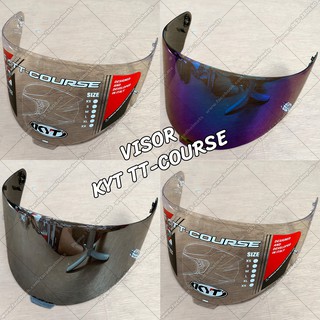 VISOR สำหรับหมวกกันน็อค KYT รุ่น TT-COURSE เท่านั้น