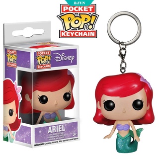 Funko Pop! พวงกุญแจฟิกเกอร์ The Little Mermaid Ariel Vinyl สําหรับเก็บสะสม [FUN]