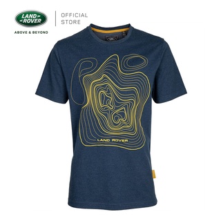 LAND ROVER MENS RELIEF MAP T-SHIRT