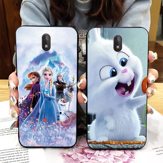 Cute Nokia C1 C1Plus C2 Tennen C2 Tava C3 NokiaC2 NokiaC3 Cover Mickey Minions Snowball Pikachu Elsa Case