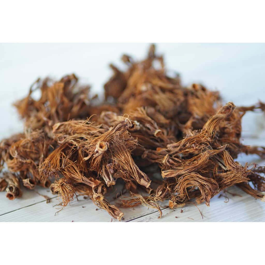 ดอกเงี้ยว 1 กิโลกรัม (ดอกเงี้ยวแบบฉีก สะอาด) ดอกเงี้ยวแห้ง Red cotton tree flowers dried เหมาะสำหรับทำขนมจีนน้ำเงี้ยว