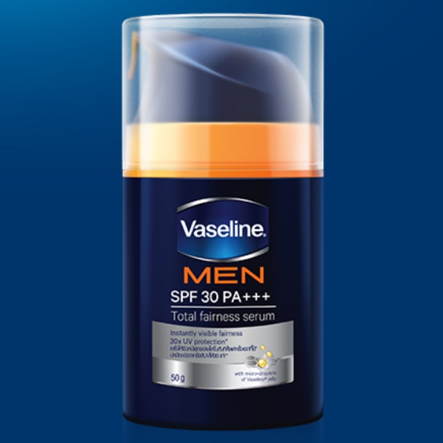 Vaseline men total fairness serum SPF30 PA+++ 50g