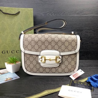 กุช ชี่  G602204 G&gt;G HORSEBIT SHOULDER BAG