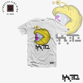 Xtraterrestrial - Alien Shirt - ETQT - Alien 004 เสื้อผ้าผู้ชายแขนสั้นผ้าฝ้ายอะนิเมะคู่