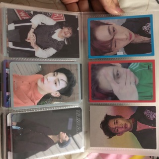 พร้อมส่ง การ์ดgot7 ใบละ120 มาร์ค แบมแบม ยูคยอม จินยอง เจบี