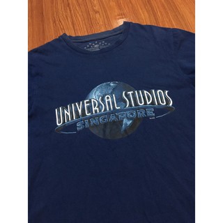 เสื้อยืดวงโลหะ เสื้อ UNIVERSAL STUDIOS SINGAPORE Size M