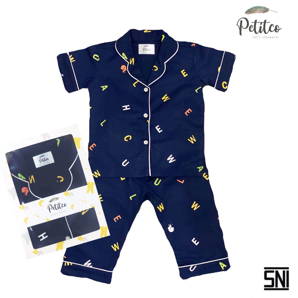 Petito Pyjamas ชุดนอนเด็ก / รุ่นลิมิเต็ด - ตัวอักษร