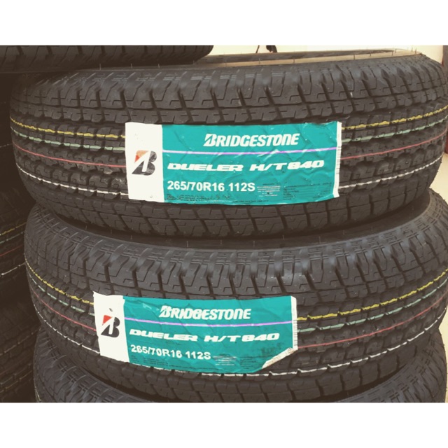 ยางBRIDGESTONE265/70R16H/T840