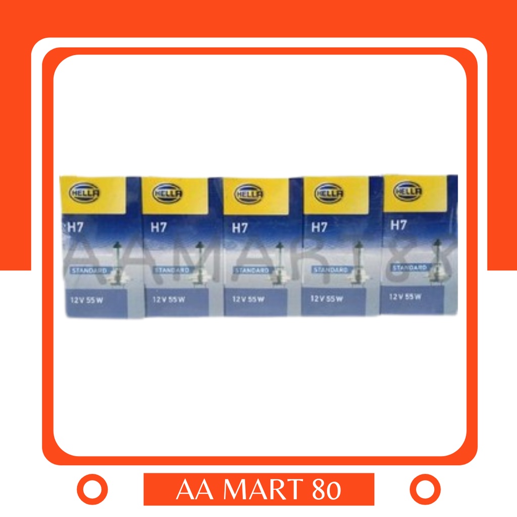 โคมไฟ Hella H7 12V 55W (0971)