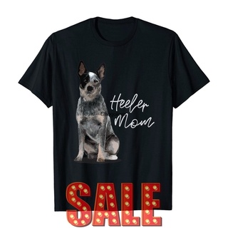 คอลูกเรือใหม่ เสื้อยืดผ้าฝ้าย 100% พิมพ์ลาย I Australian Cattle Dog I Domestic Family Animal Lbkglg51Aabnfn32 หกสี ของขว