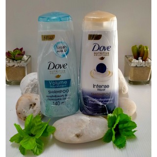 (แพ็ค 4 ขวด) Dove โดฟ แชมพู  ขนาด 140 มล.