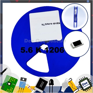 1.5 Ohm 1206 ± 1% 250 mW -55°C ~ 155°C RC1206FR-071R5L YAGEO 1-B1-3 (ขายยกแพ็ค 1 แพ็ค มี 100 ชิ้น)