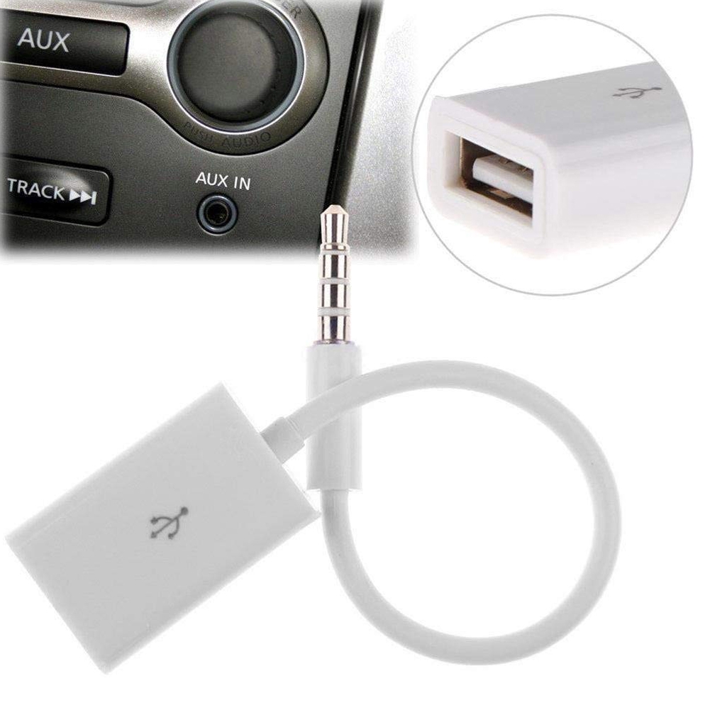 3 5mm Car Aux Jack Plug Mp3 Player Usb Adapter Music Stick Audio