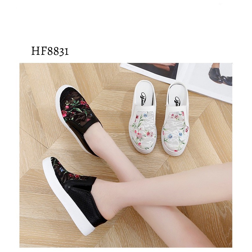 Restock KOREAN FASHION SLOP WEDGES MMG JM-HF8831