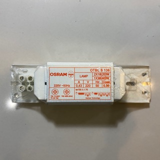 OSRAM บัลลาสแกนเหล็กอลูมิเนียม