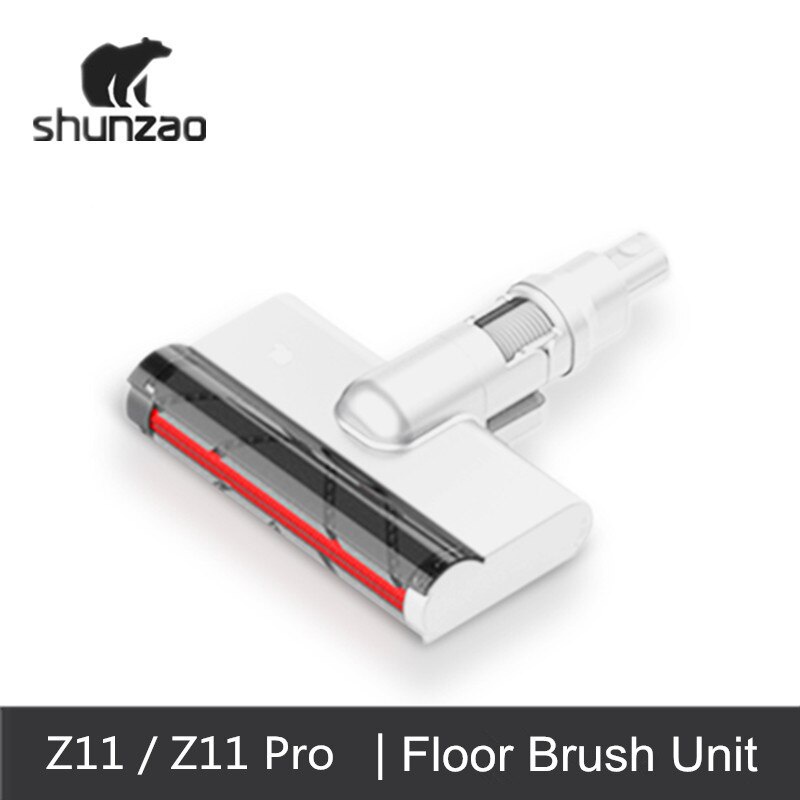 Shunzao Cleaner Parts Floor Brush Unit for Handheld Vacuum Cleaner Z11 Pro Z11 Max HEPA Filter Spong