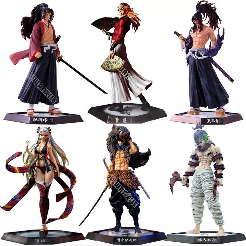 แอคชั่นฟิกเกอร์ Inosuke Douma Kokushibou Yoriichi Tsugikuni Gyutaro Daki