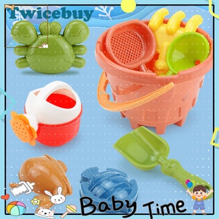 &lt;twicebuy&gt; ของเล่นทรายชายหาด ใช้ง่าย เหมาะกับฤดูร้อน สําหรับเด็กผู้ชาย ผู้หญิง