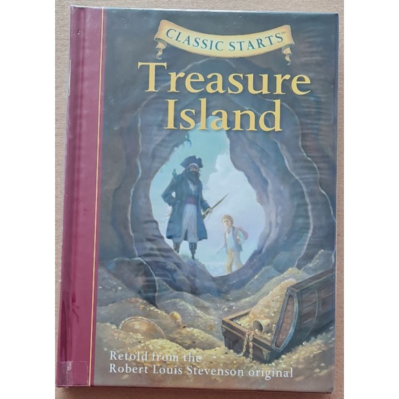 Classic start Treasure island book เหมาะสำหรับน้องที่อ่านเองได้แล้ว