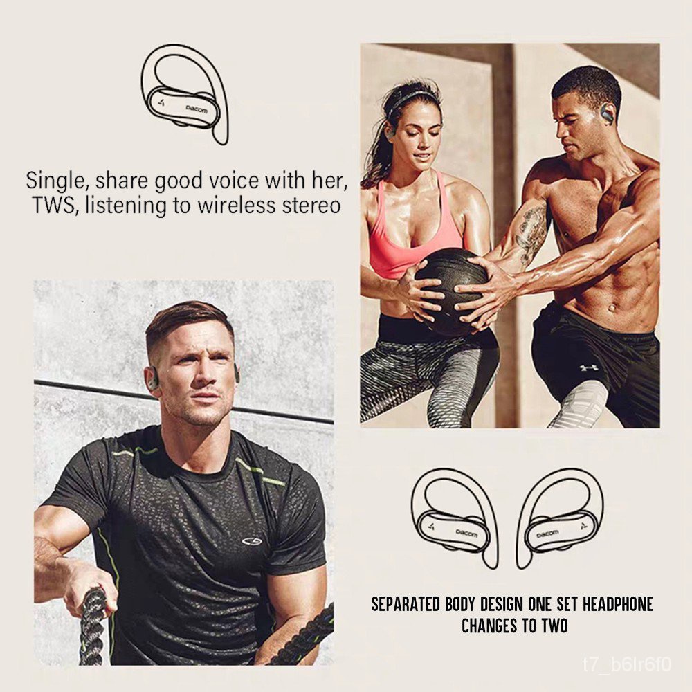 2021DACOM Athlete L19 Tws Super Bass Sports Bluetooth Earphone True ...
