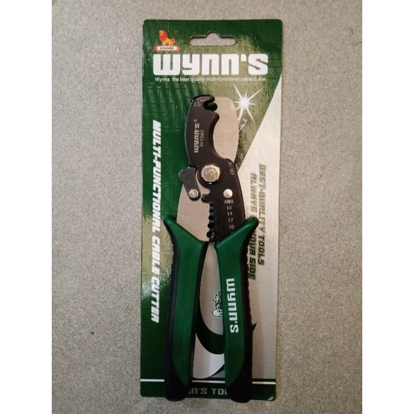 Wynn'sคีมปอกสายไฟคีมตัดสายไฟคีมตัดสายเคเบิ้ล Wynn's