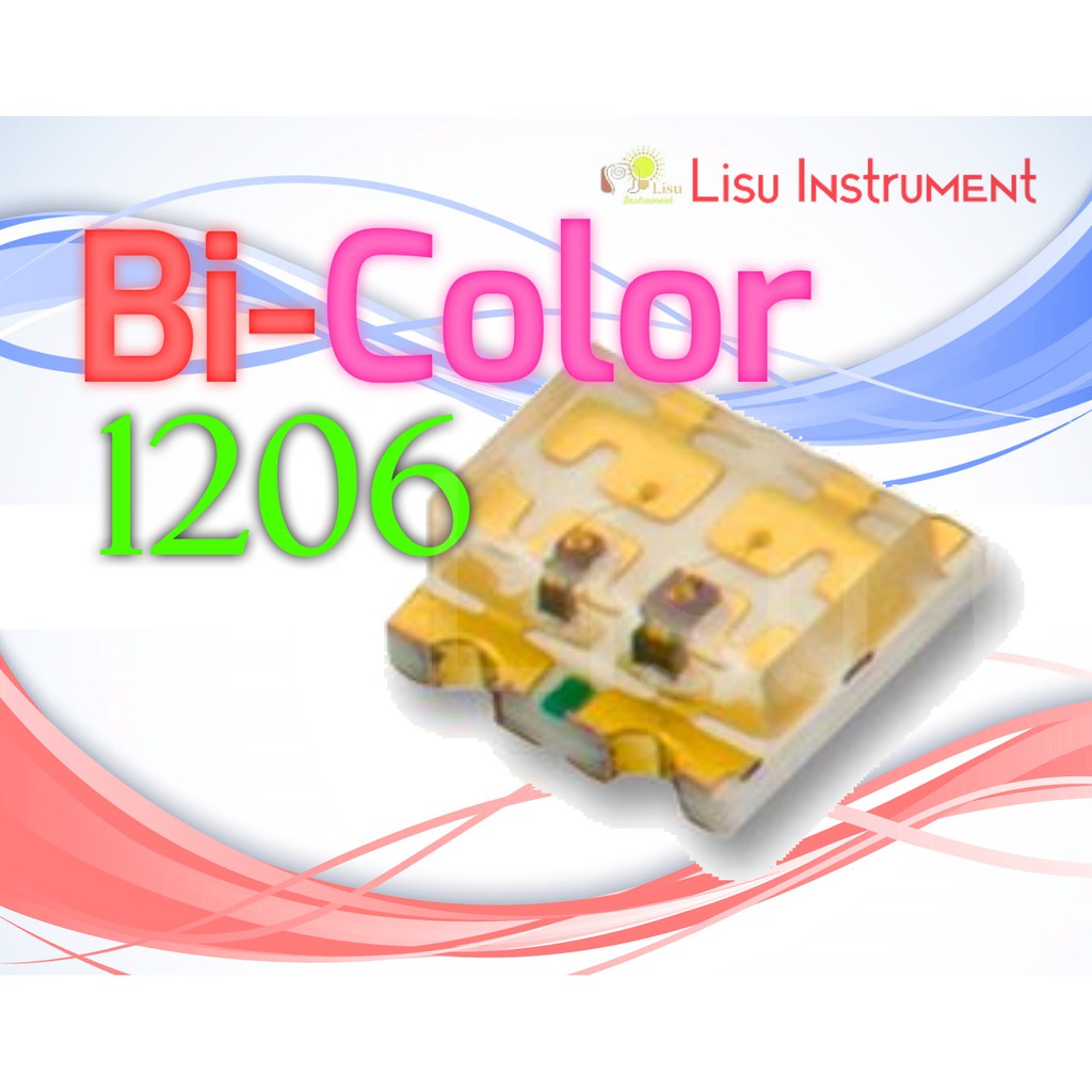 Bi-Color LED 1206 ไฟ LED สองสี