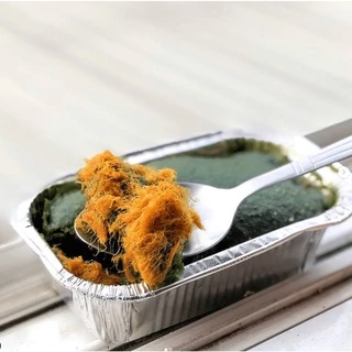 ส่งได้เฉพาะ instant delivery | โลฟเค้ก ผักโขม ไก่หยอง อบโยเกิร์ต [ Spinach cake - shredded chicken ]