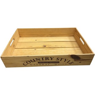 ถาดไม้สน PRIMROSE L 50x34.5x9 ซม.CONTAINER