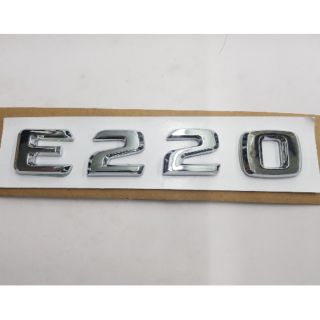 Logo E220 ของรถ Benz