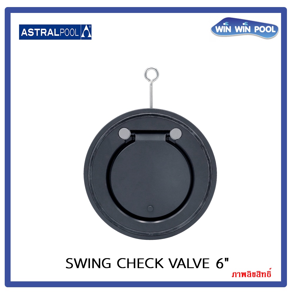Astralpool Swing Check Valve 6" ป้องกันการไหลกลับ