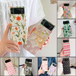 เคสโทรศัพท์มือถือ PC แข็ง แบบบางพิเศษ ป้องกันกระแทก ผิวด้าน ปิดด้านหลัง สําหรับ Samsung Galaxy Z Flip 3 5G Z Flip 3 Zflip3