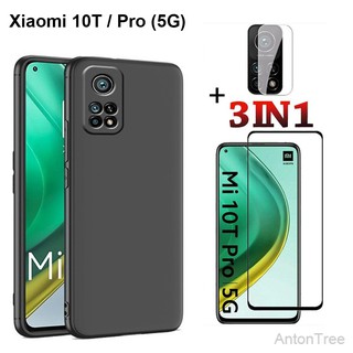 เคสโทรศัพท์มือถือแบบบางพิเศษสําหรับ Xiaomi 10t Pro 5 G Mi 10 T 3 In 1