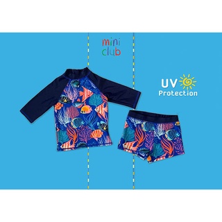 ✅ [3-4Y] Mini Club 2 Pc Swim Set UV Protection ชุดว่ายน้ำเด็ก ป้องกันแสงแดด