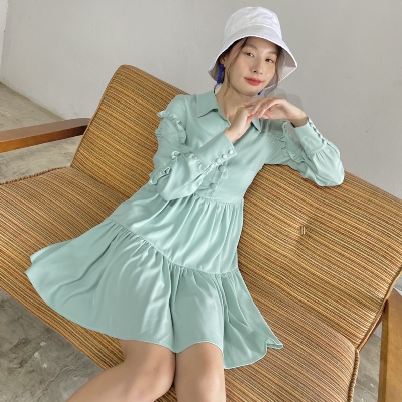 FLAT2112 FF0045 LYNETTE DRESS - flat2112 - ThaiPick