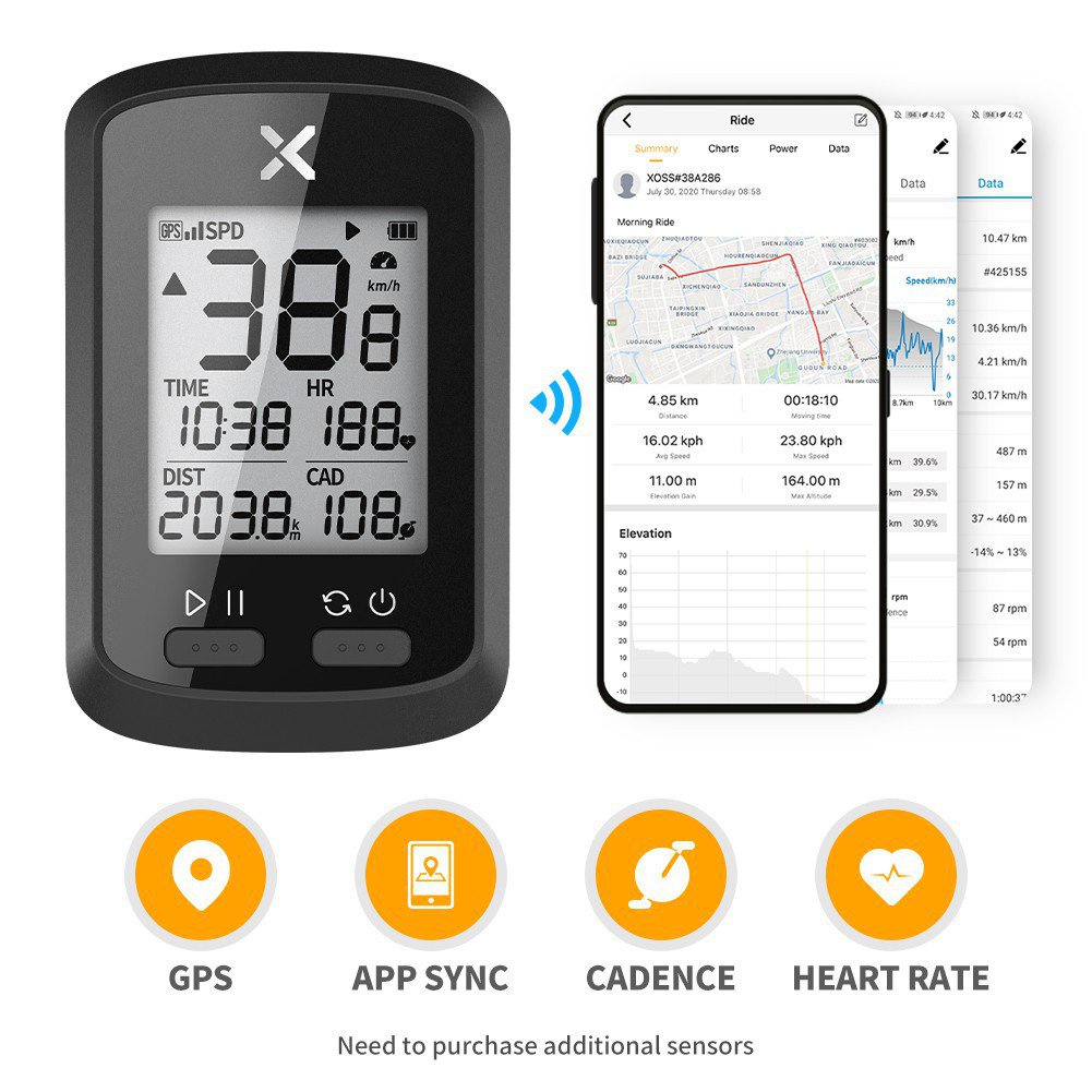 bike speedometer with cadence