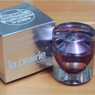 La Prairie Platinum Rare Haute-Rejuvenation Cream 5ml.👉สินค้ามีฉลากไทย