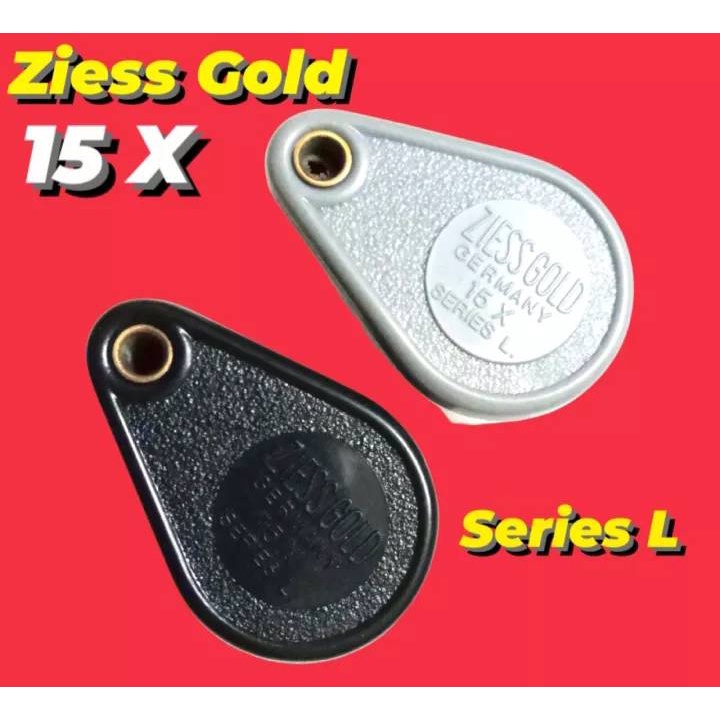 กล้องส่องพระ Ziess Gold 15x บอดี้พลาสติก Series L ขยาย 15 เท่า