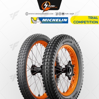 ยางมอเตอร์ไซค์บิ๊กไบค์ MICHELIN TRIAL COMPETITION 2.75 - 21 45L TRIAL COMPETITION F TT ยางบิ๊กไบท์ ยางBigbike Mototire