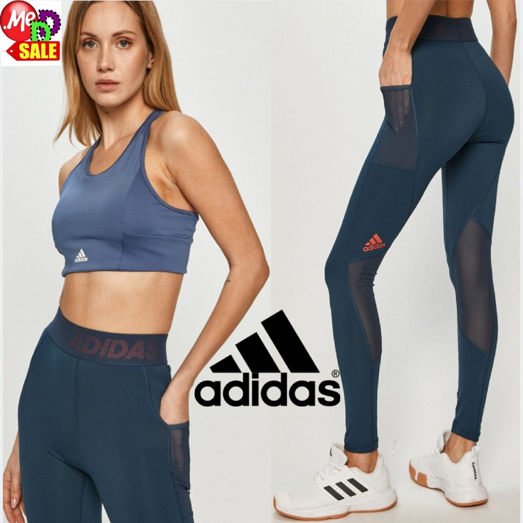 ADIDAS - ใหม่ กางเกงกระชับกล้ามเนื้อใส่ออกกำลังกาย TECHFIT BADGE OF SPORT TIGHTS GM2844 GM2986 GM2987 FJ7167 GL0693