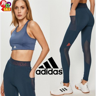 ADIDAS - ใหม่ กางเกงกระชับกล้ามเนื้อใส่ออกกำลังกาย ALPHASKIN / TECHFIT BADGE OF SPORT TIGHTS GM2844 GM2986 GM2987 FJ7167