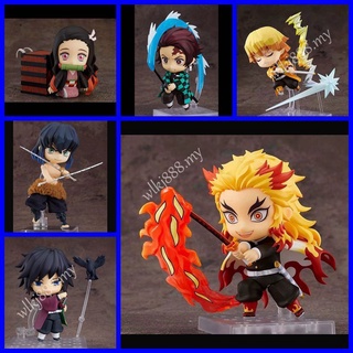 โมเดลฟิกเกอร์ Nendoroid Demon Slayer Rengoku Kyoujurou 1541 Tomioka Giyuu 1408 Nezuko Zenitsu ของเล่นสําหรับเด็ก