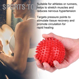 Sports Toy ลูกกลิ้งพลาสติกสําหรับนวดร่างกายผ่อนคลายนิ้วมือ 7.5 ซม. / 9 ซม.