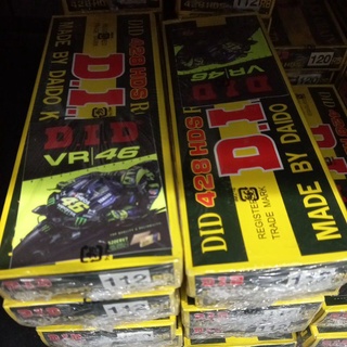 โช่ดำ(DID)428H/112L แถมสติกเกอร์DID VR46