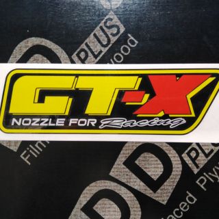 สติ๊กเกอร์​ GT-X NOZZLE FOR RACING​ 3Mสะท้อนแสง