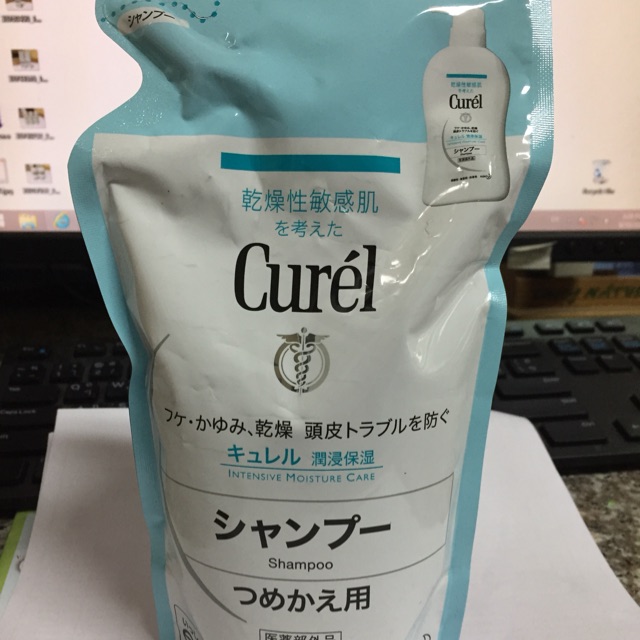 รีฟิล Curel intensive moisture care shampoo 360ml.