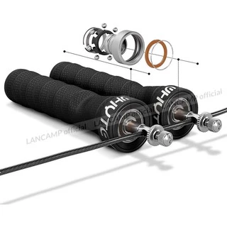 LANCAMP เชือกกระโดด กระโดดเชือก JS131-132 JUMP ROPE EXERCISE ROPE FITNESS อุปกรณ์เสริมเชือกกระโดด